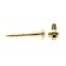 Prime-Line Wood Screw, Round Head, Phillips Drive No. 8 X 1in Solid Brass 25PK 9207803 - alternate 3